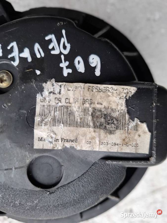 Dmuchawa Nawiewu Peugeot 607 Wisznice