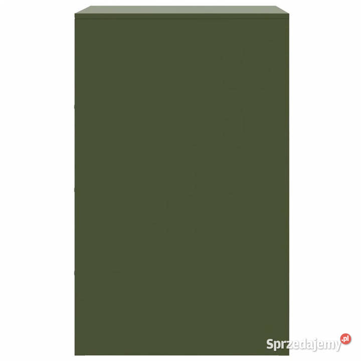 Szafka nocna oliwkowa zieleń 345x39x62 stal