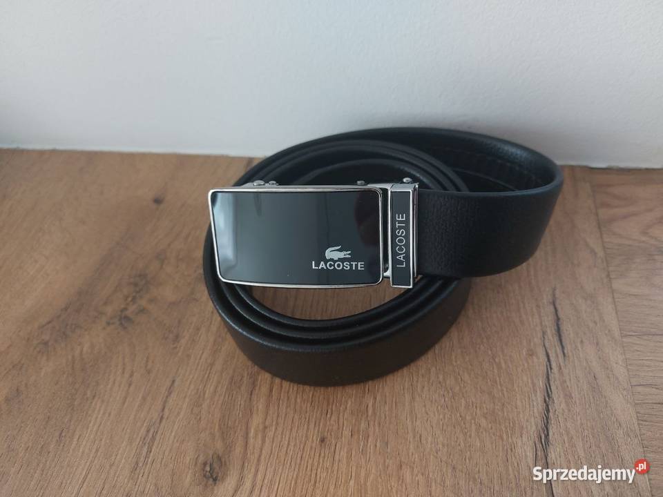 Pasek męski Lacoste 110 120 130 Paski Aniołki