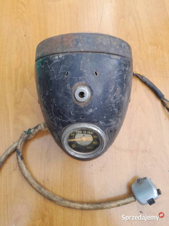 Metalowa lampa WSK B1 B3 Świerzawa