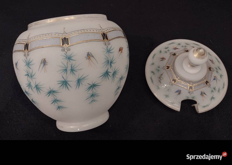 zestaw do ponczu Napoleon III zabytek XIX XX