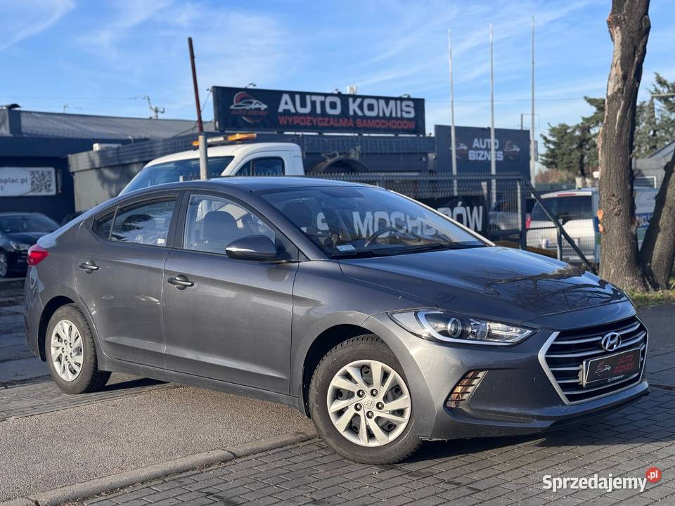 Hyundai Elantra VI 16 Benzyna 2017 Zadbany Klima Rok produkcji 2017 Częstochowa sprzedam