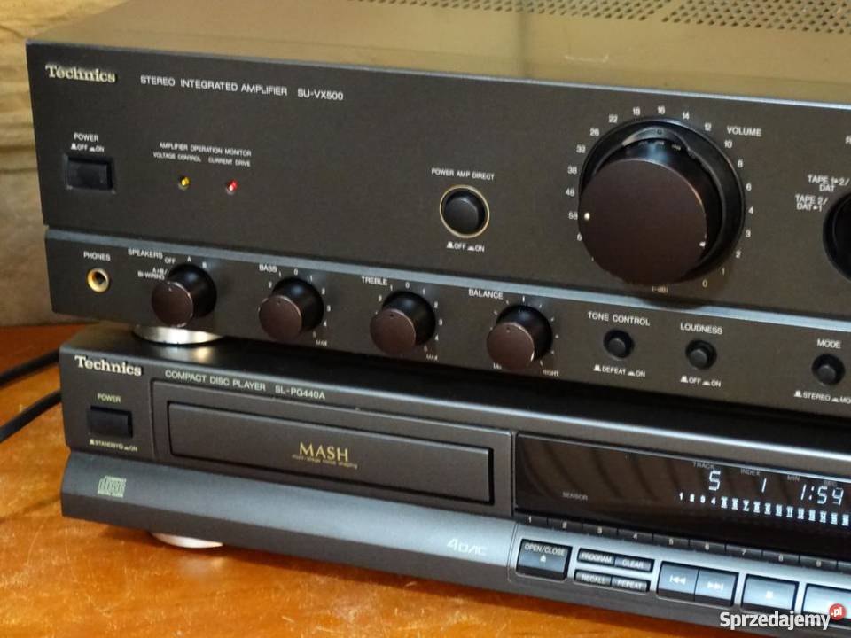 Wzmacniacz Technics SUVX500 sprawny 530 wat