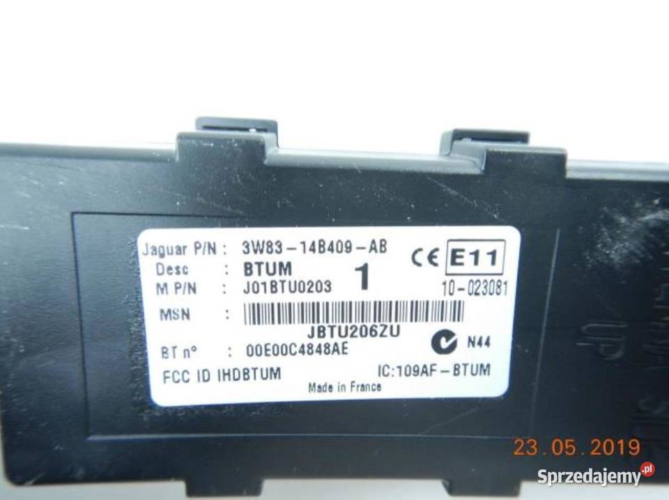 MODUŁ STEROWNIK BLUETOOTH JAGUAR XTYPE 25 30
