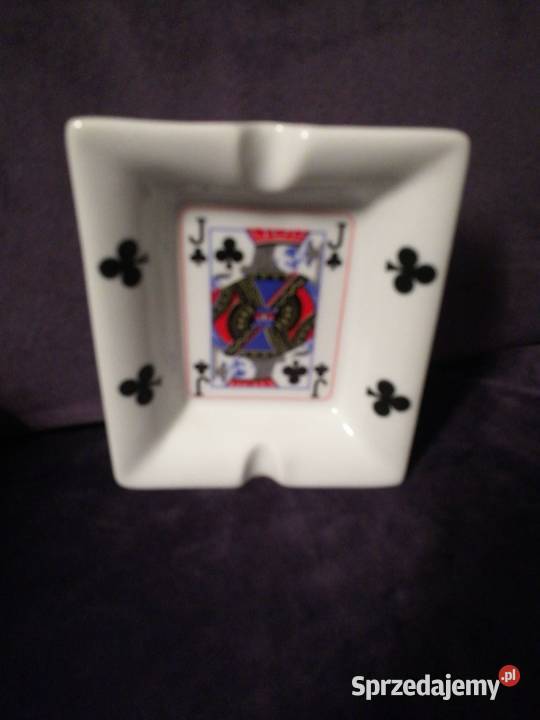 Popielniczka brydż brydżowa Antyki, Sztuka, Kolekcje zachodniopomorskie Choszczno
