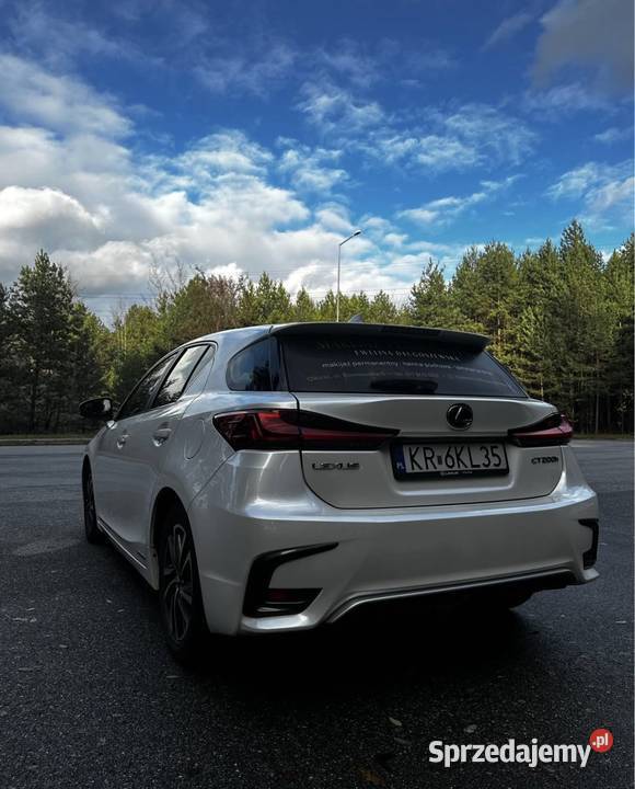 Lexus Ct 200h Polski Salon 100 bezwypadkowy małopolskie sprzedam