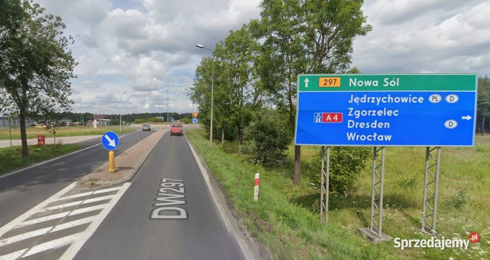Działka usługowa 152 ha Łąka gm Bolesławiec
