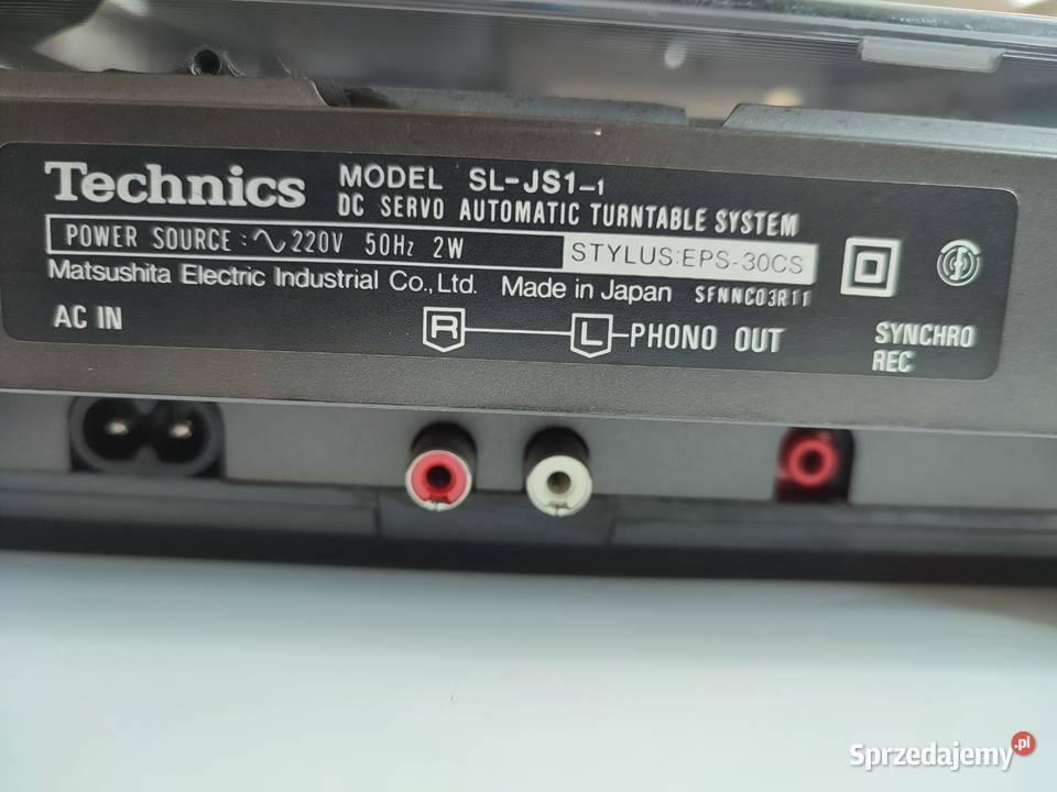 adapter Technics SLJS1 stan Myszków