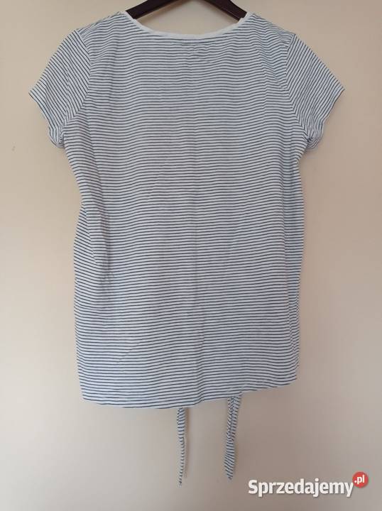 Tshirt z napisem i cekinami Hajnówka