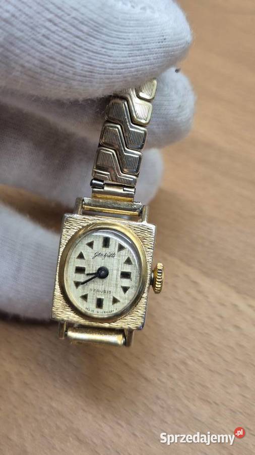 Stary damski zegarek GUB Glashutte Chorzów