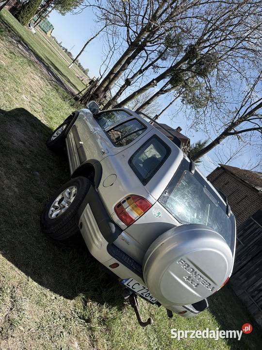 Opel Frontera 32v6 Rok produkcji 2002 lubelskie Turobin sprzedam