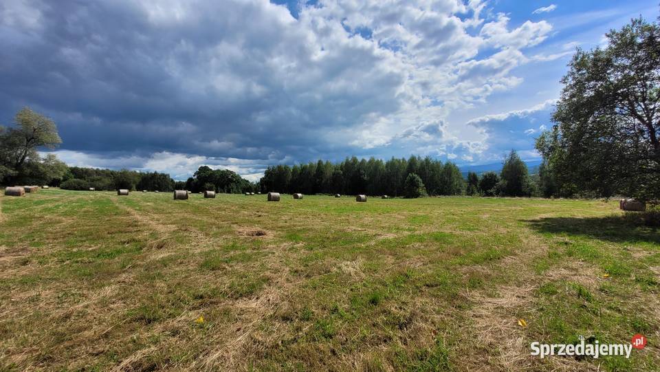 Piękne działki z widokiem na góry i słońce 1414m2 Grudza sprzedam
