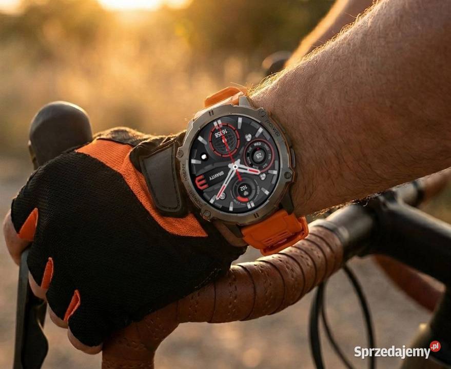 Smartwatch Męski GRAVITY GT425 AMOLED Bluetooth Łódź