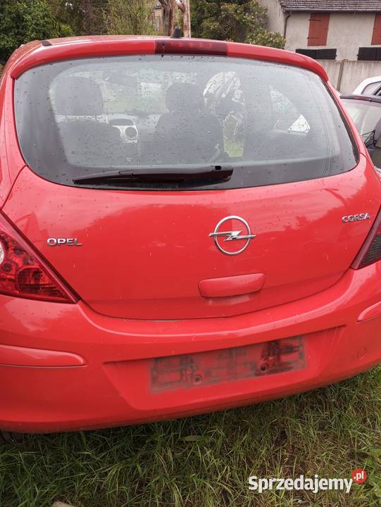 Corsa d klapa tył 3 drzwi