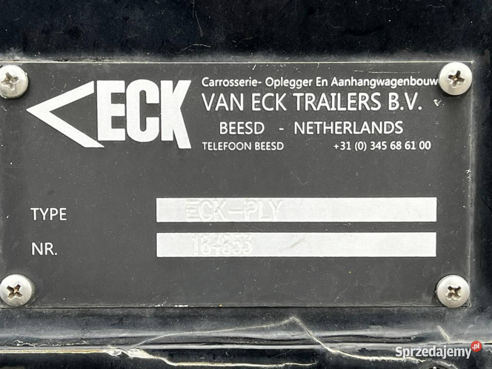 izoterma Van Eck T3C T3C Poleasingowe Komorniki