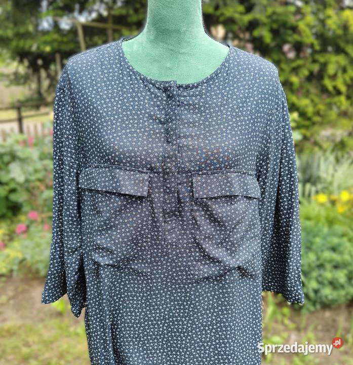 Sukienka prosta granatowa HM 46 3XL plus size Szczecin