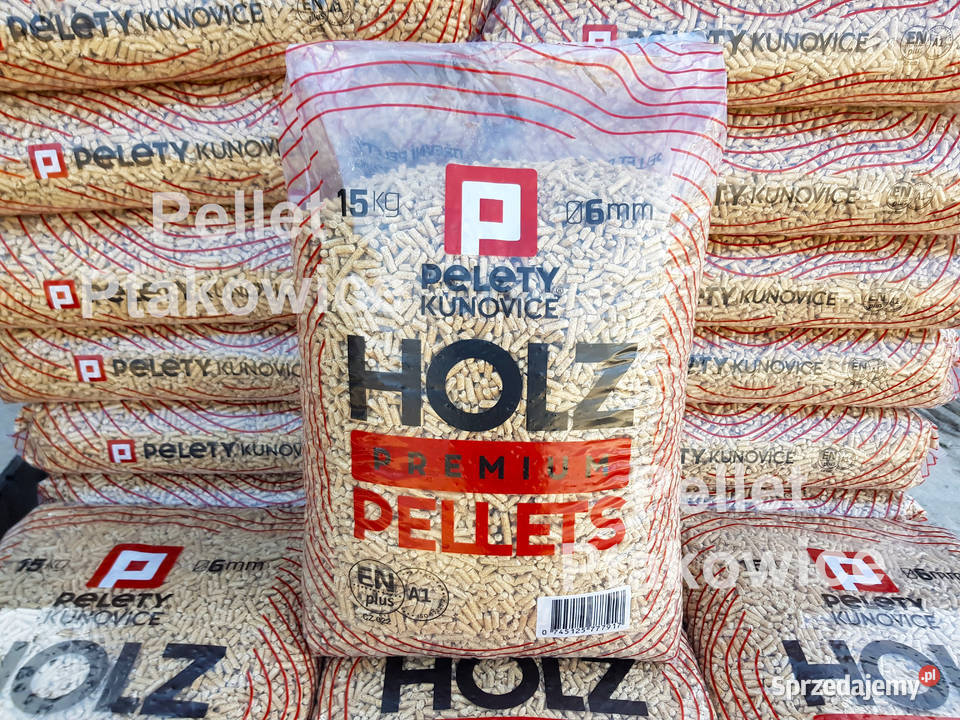Pellet Kunovice świerkowy A1 Śląsk ENPlus Tarnowskie Góry