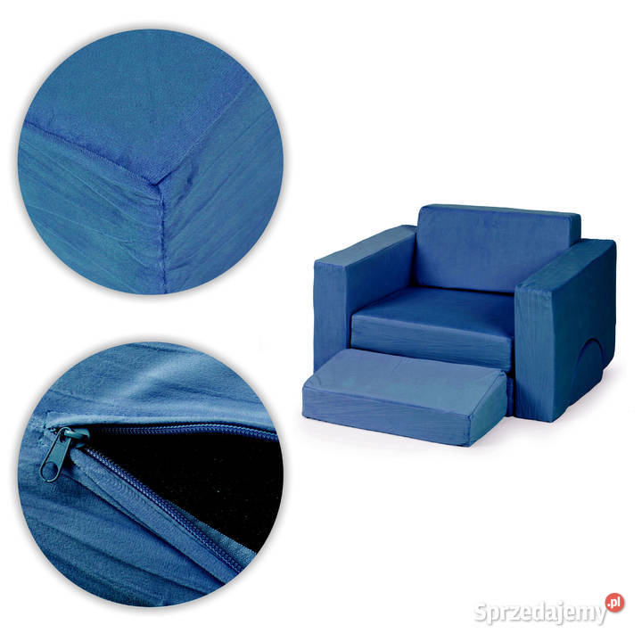 Fotel modułowy dzieci DIY 8 miękkich poduch Meble Smogorzów