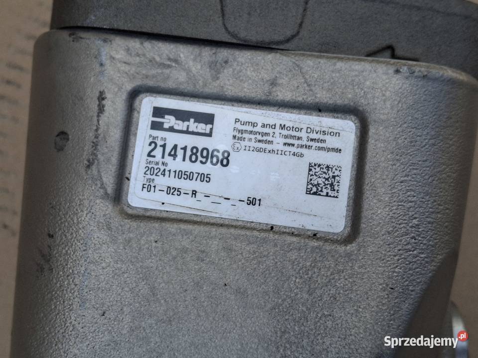 PARKER POMPA TŁOCZKOWAF01025R HYDRAULIKA ciężarowe Bieleń