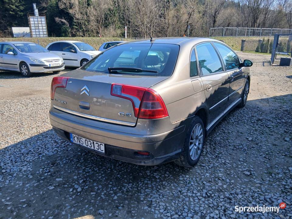Citron C5 20hdi 07r nieuszkodzony C5