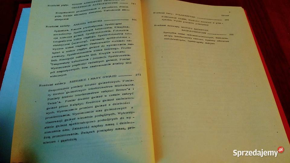 Metody badawcze astrofizyki obserwacyjnej Podręczniki Gdańsk sprzedam