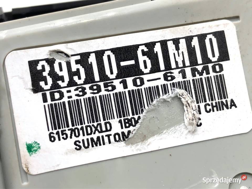 PANEL STEROWANIA NAWIEWU SUZUKI SX4 3951061M10