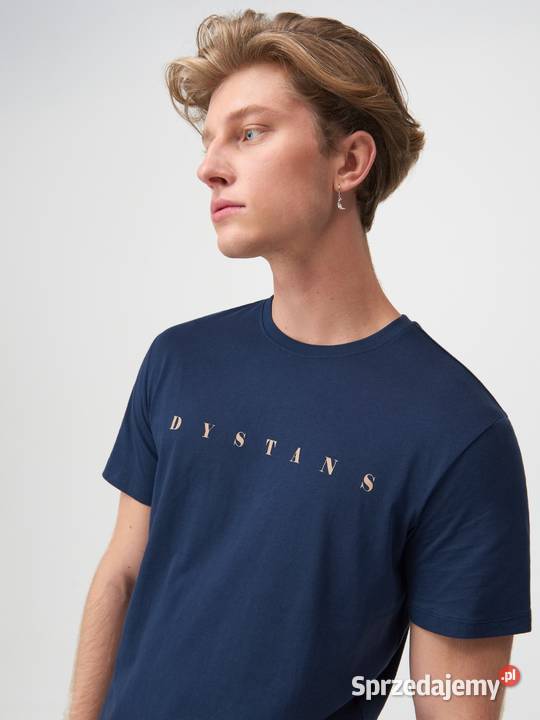 granatowy tshirt męski Sinsay Rozmiar M Olkusz