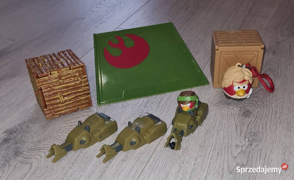 Figurki zestaw kolekcja Angry Birds Łódź