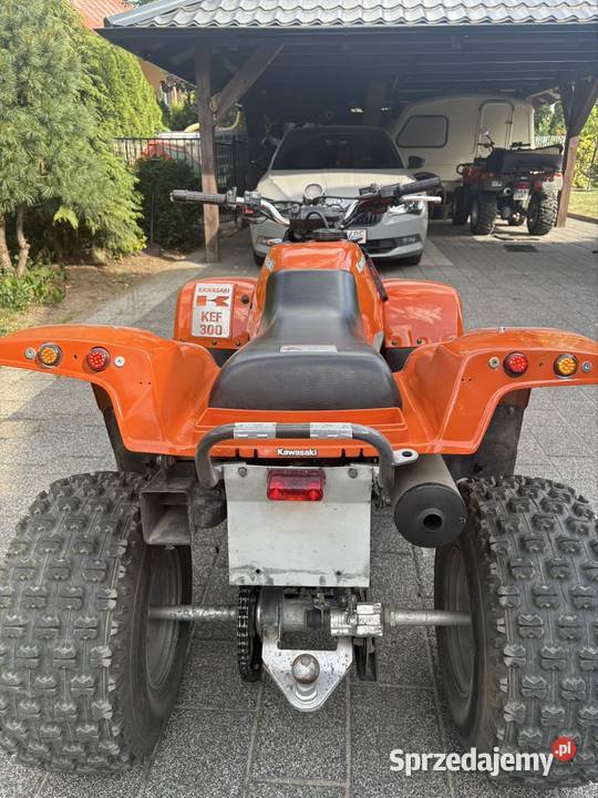 Kawasaki KEF 300 Lakota Doinwestowany Nowe Opony Gołubie