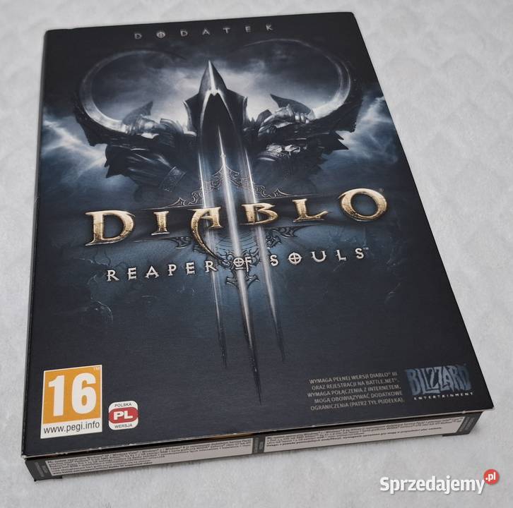 Diablo 3 Reaper of Souls Dodatek Blizzard 2014 Gry komputerowe i konsolowe Czeladź
