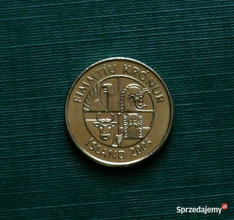 ISLANDIA 50 koron 2005r Kolekcje