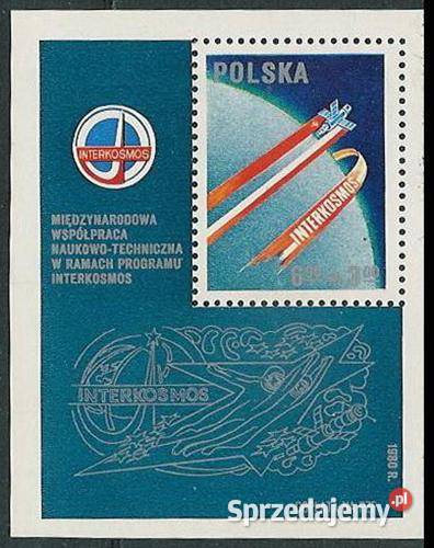 blok 68 Interkosmos Filatelistyka Bystra