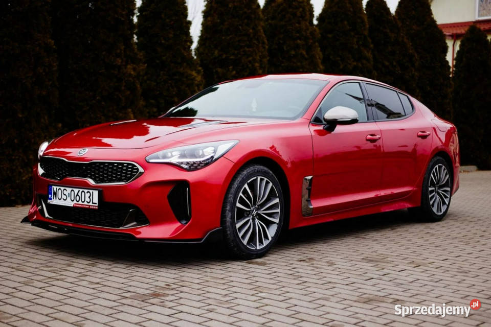 Kia Stinger 22 CRDI 200GTGTLineSalon Polska elektrycznie ustawiane fotele Rzekuń