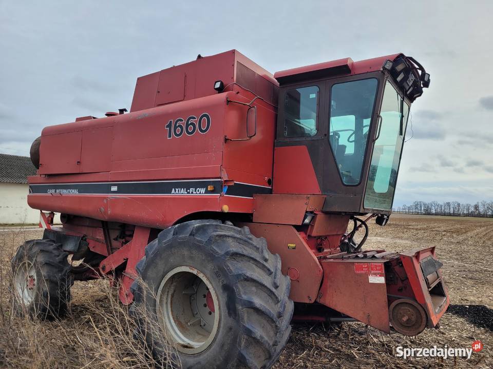 Kombajn Case Axial 1660 Oryginał heder 6metrow Raszków