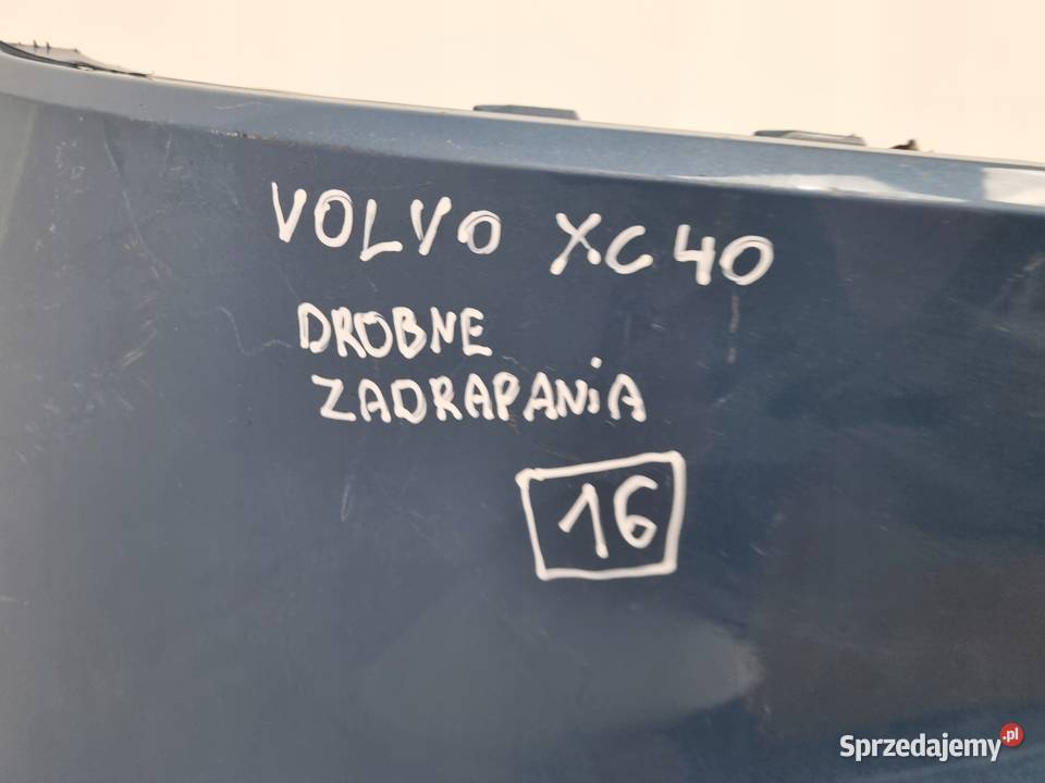 TYLNY ZDERZAK Volvo XC40 20172022 tył tylni lubelskie Chełm