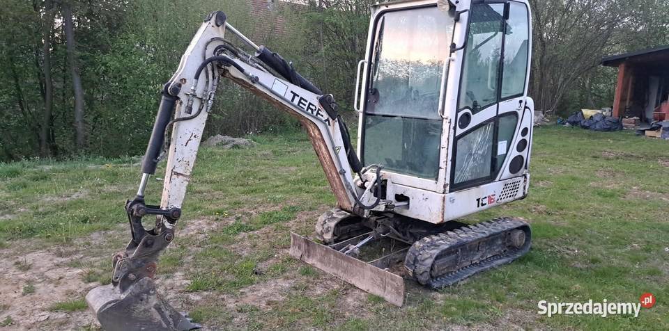 Minikoparka terex tc 16 Nowy Sącz