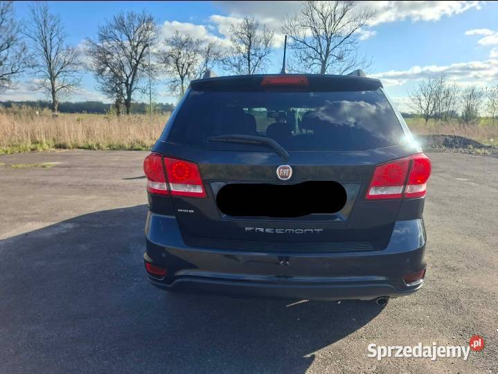 Fiat Freemont Black Code podgrzewane fotele