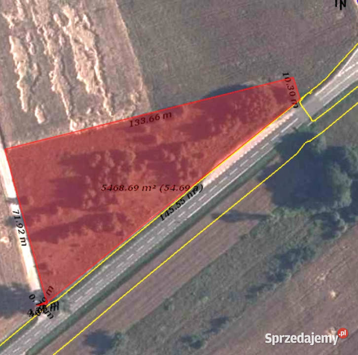 Na sprzedaż działka rolna 70 Warszawy 5325m2