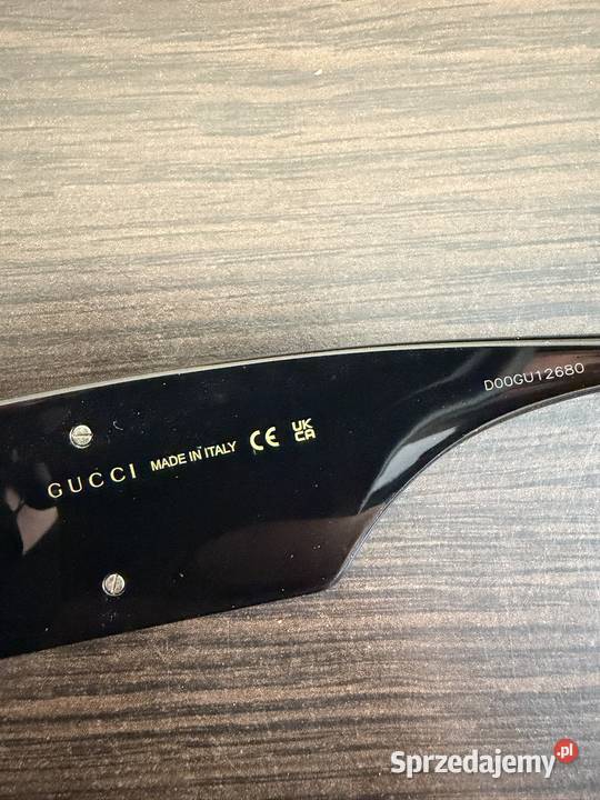 Okulary przeciwsłoneczne Gucci GG1425S 001 Łódź sprzedam