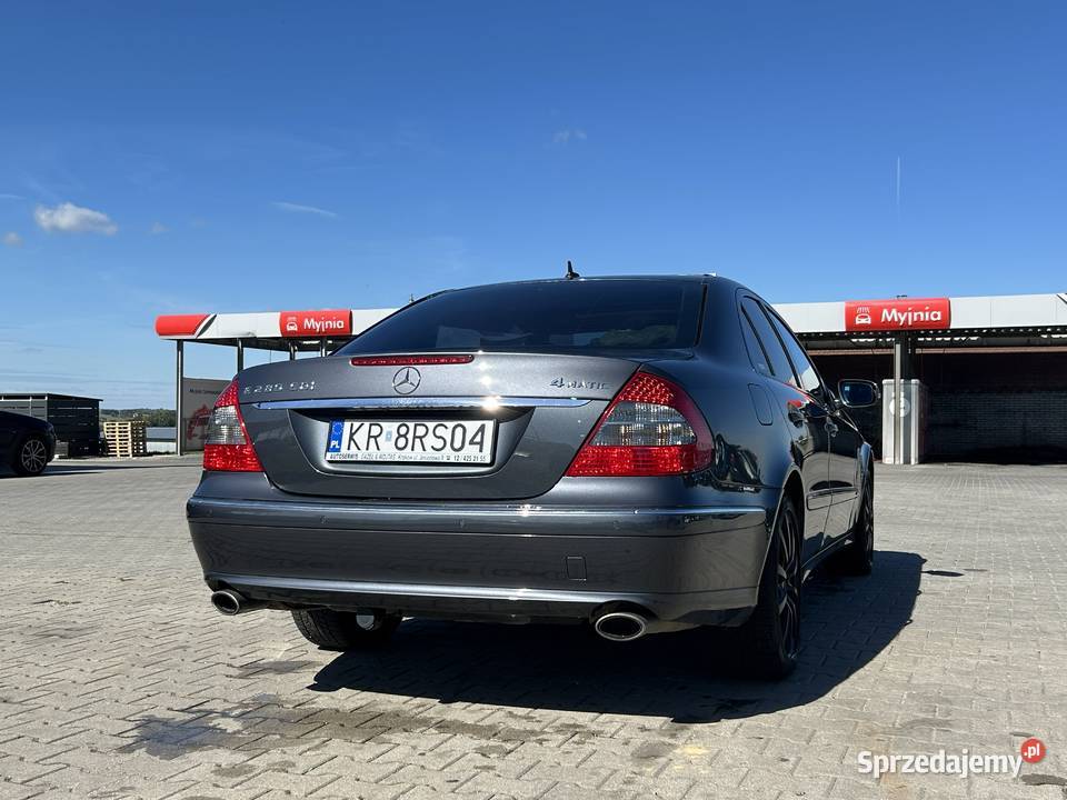 Mercedes W211 e280 CDI 4Matic reflektory ksenonowe małopolskie Biórków Mały sprzedam