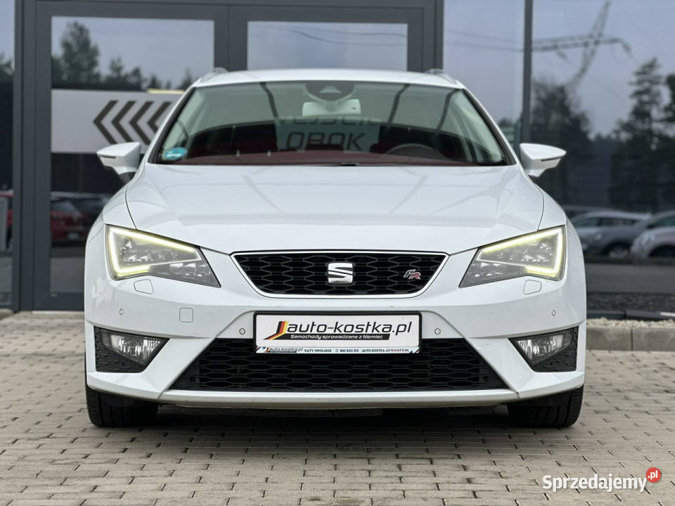 Seat Leon 8xALU LED Nawigacja Climatronic Grzane gniazdo SD Kąty Opolskie