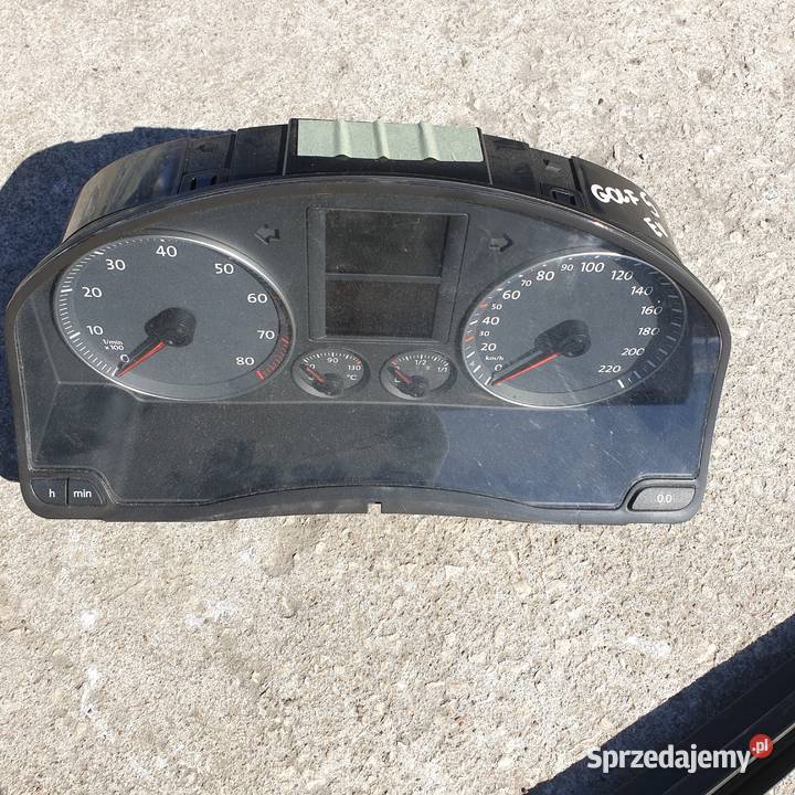 VW GOLF V 5 LICZNIK ZEGAR 1K0920851F