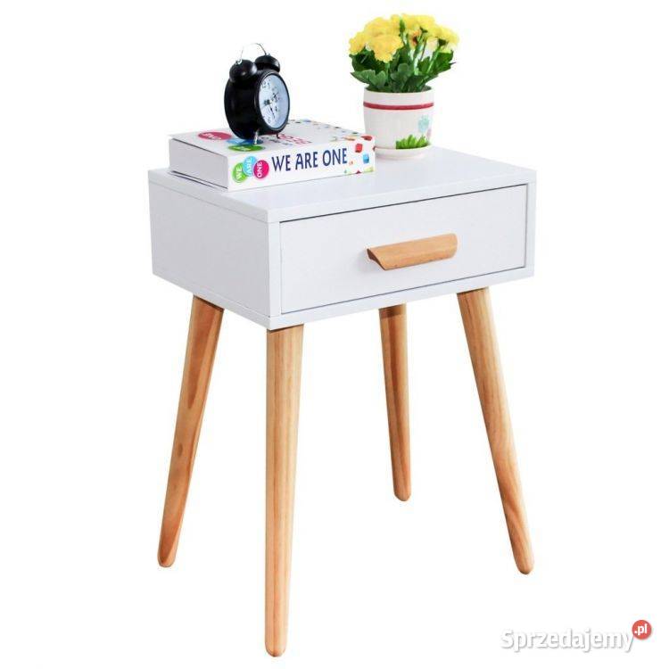 Szafka nocna nowoczesny stolik kawowy biały opolskie