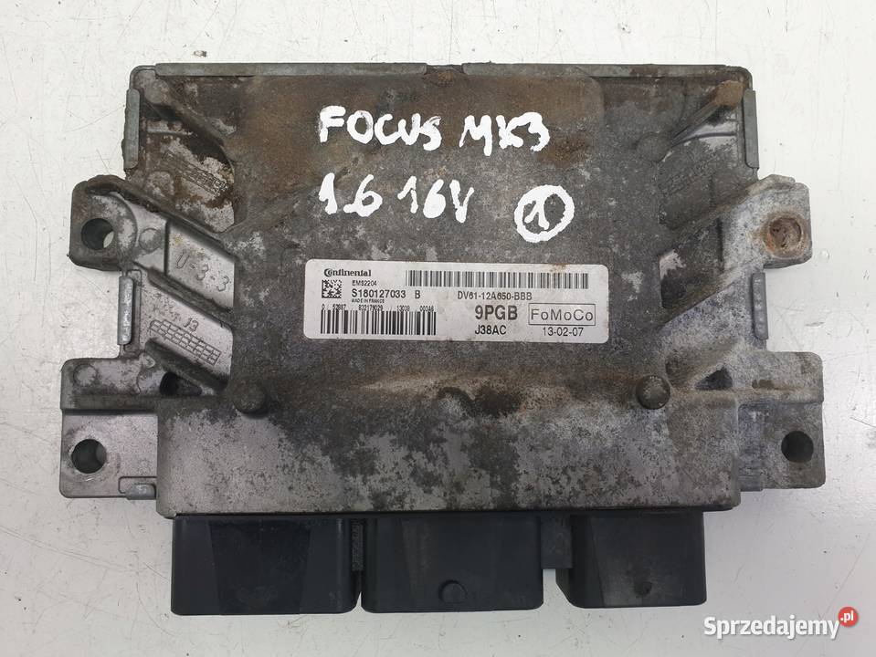 Ford Focus MK3 III 16 16V STEROWNIK SILNIKA Komputery Rudka