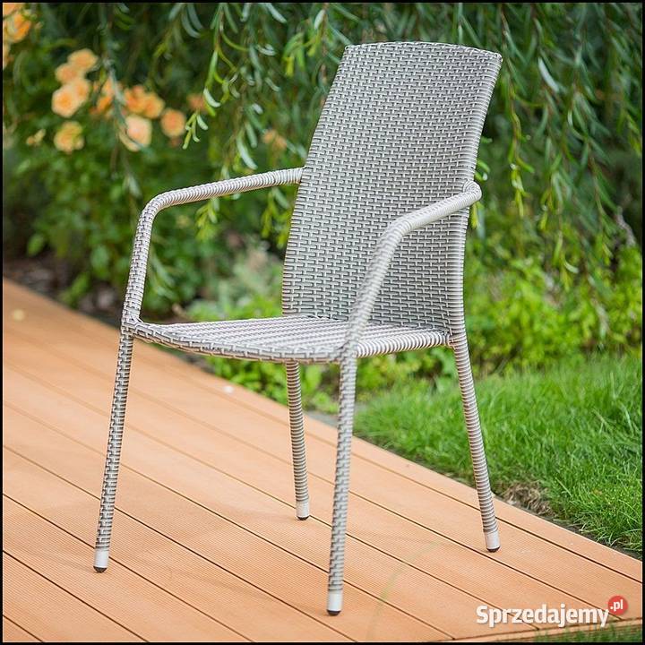 Krzesła ogrodowe GAJA technorattan Każdy kolor Warszawa