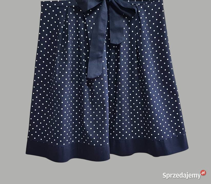 Damska elegancka sukienka granatowa na Chrzanów sprzedam