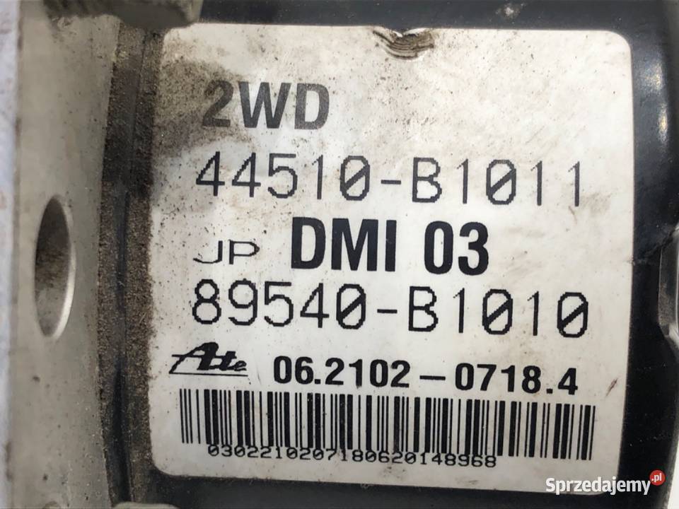 POMPA ABS SUBARU JUSTY IV 44510B1011 10 69