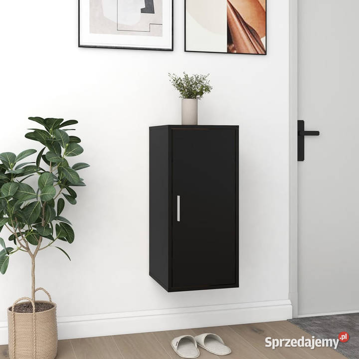 Szafka na buty czarna 32x35x70 materiał mazowieckie Warszawa