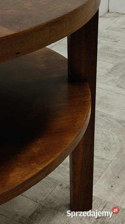 stolik kawowy ława Art deco vintage okrągły Radomsko