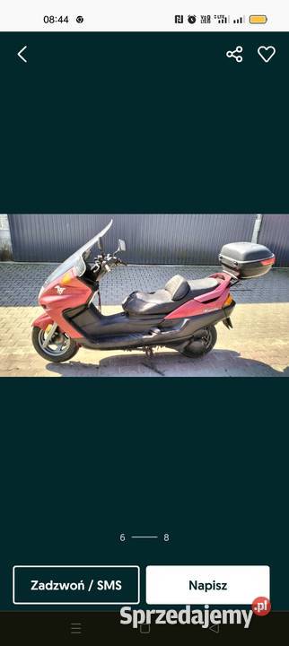 Skuter Yamaha majesty 250 zamiana Włocławek